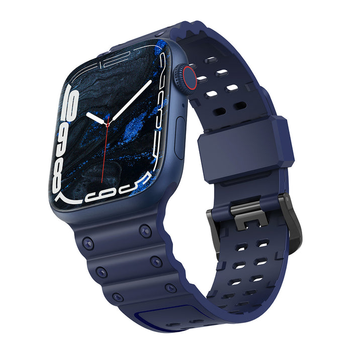 Strap Triple Protection for Apple Watch 38 / 40 / 41 mm band bracelet - navy blue