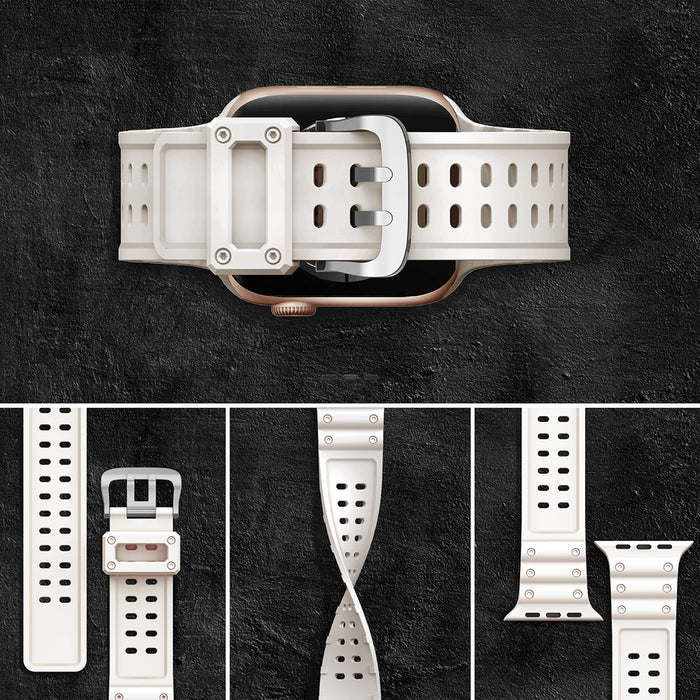 Strap Triple Protection for Apple Watch 38 / 40 / 41 mm band bracelet - beige