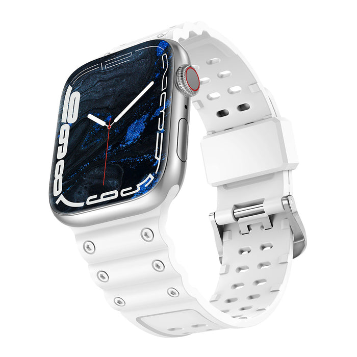 Strap Triple Protection for Apple Watch 38 / 40 / 41 mm band bracelet - white
