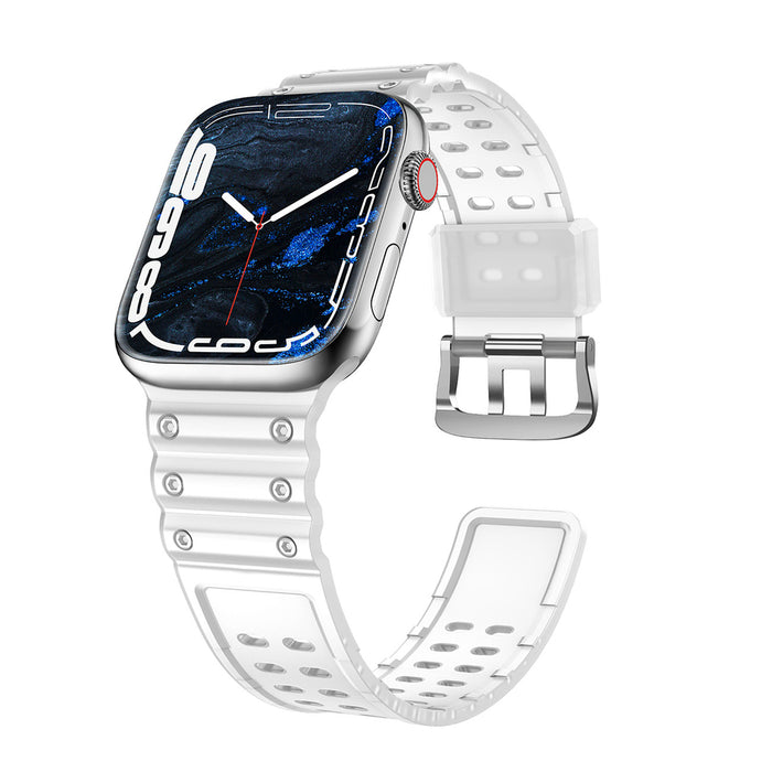Strap Triple Protection for Apple Watch 38 / 40 / 41 mm band bracelet - transparent