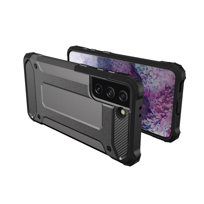 Hybrid Armor case for Samsung Galaxy S23+ armored hybrid cover blue
