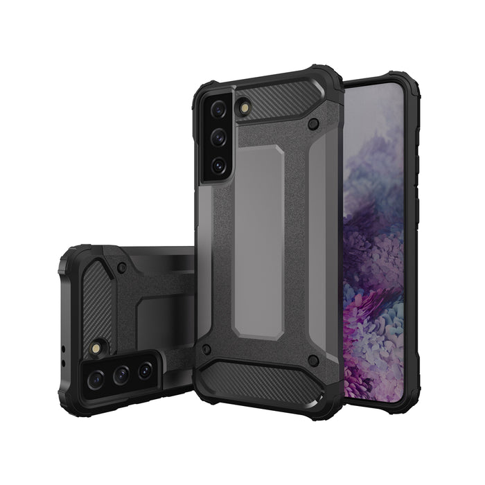 Hybrid Armor case for Samsung Galaxy S23+ armored hybrid cover blue