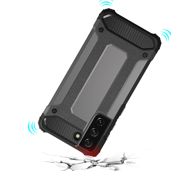 Hybrid Armor case for Samsung Galaxy S23 armored hybrid cover blue