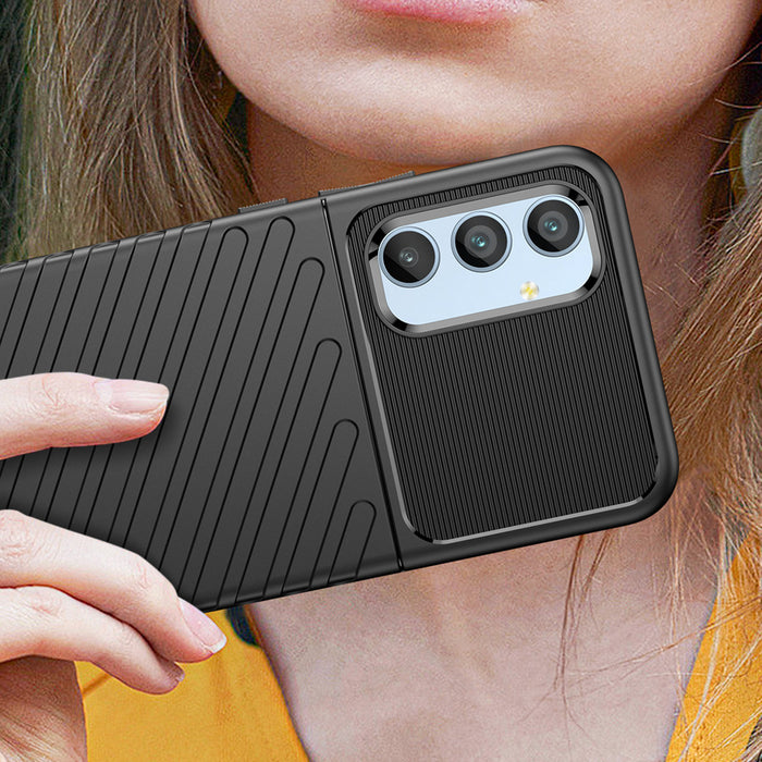 Thunder Case case for Samsung Galaxy A54 5G silicone armored cover blue