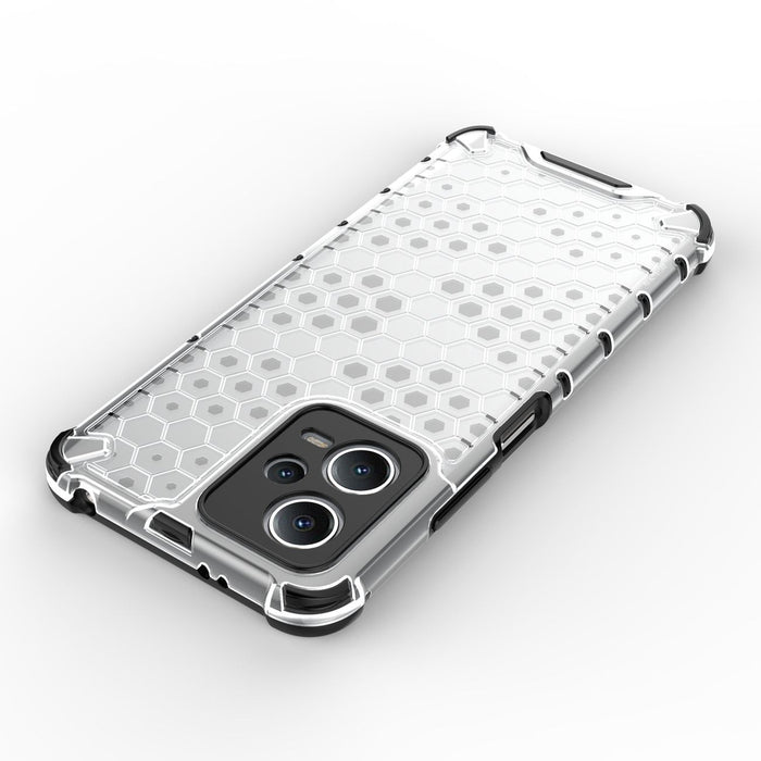 Honeycomb case for Xiaomi Redmi Note 12 5G / Poco X5 5G armored hybrid case blue