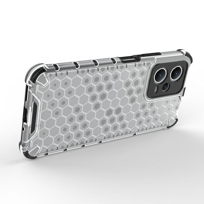 Honeycomb case for Xiaomi Redmi Note 12 5G / Poco X5 5G armored hybrid case blue