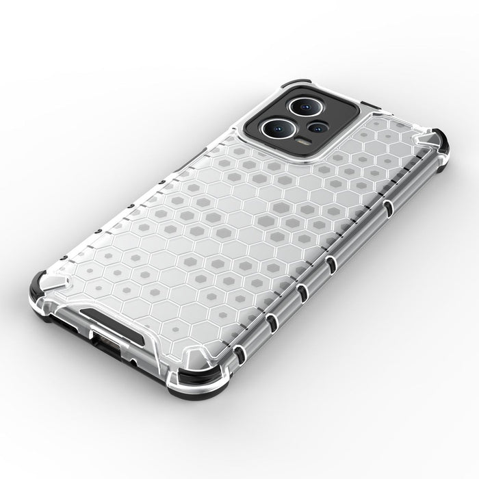 Honeycomb case for Xiaomi Redmi Note 12 5G / Poco X5 5G armored hybrid cover black