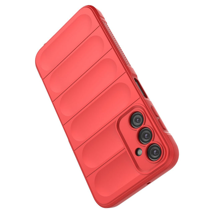 Magic Shield Case for Samsung Galaxy A24 4G flexible armored cover red