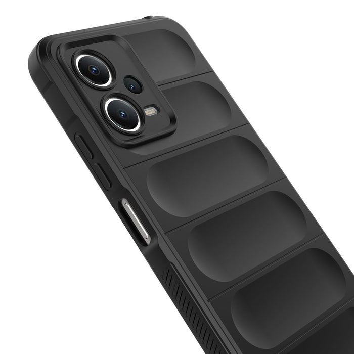 Magic Shield Case for Xiaomi Redmi Note 12 5G / Poco X5 5G Flexible Armor Cover Red