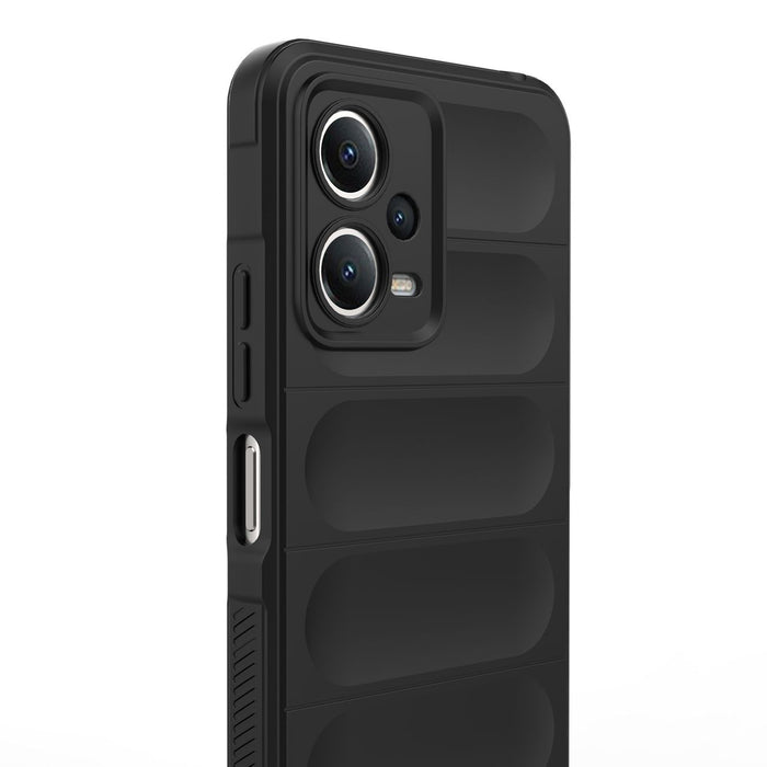 Magic Shield Case for Xiaomi Redmi Note 12 5G / Poco X5 5G Flexible Armor Cover Red