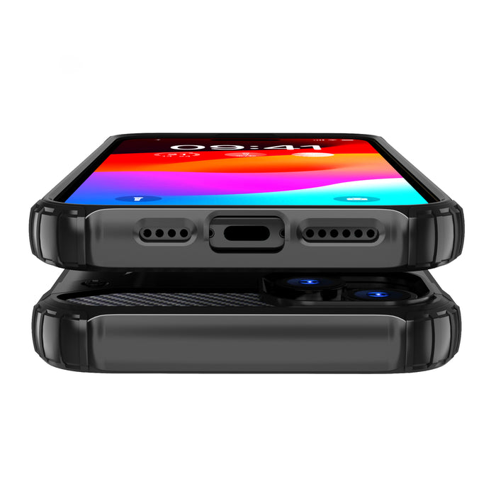 iPhone 15 Plus Hybrid Armor case - blue