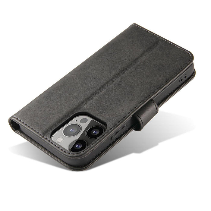 Magnet Case for Huawei Nova 12 Pro with flap and wallet - black