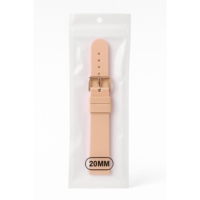 Silicone Strap for Huawei Watch GT2 / GT3 42mm - Beige
