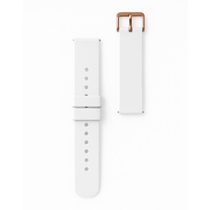 Silicone Strap for Huawei Watch GT2 / GT3 42mm - White