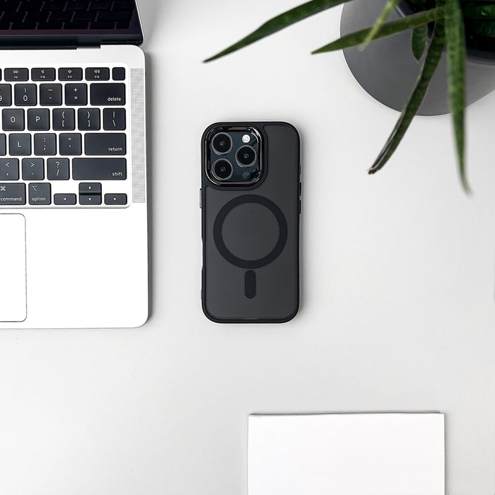 Magnetic Collection MagSafe iPhone 16 Plus Case - Black