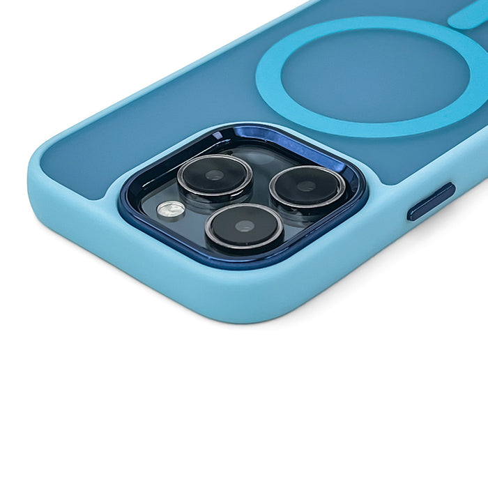 Magnetic Collection MagSafe case for iPhone 16 Pro Max - light blue
