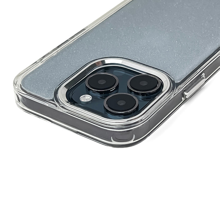 Glitter Case for iPhone 16 Pro - transparent with glitter