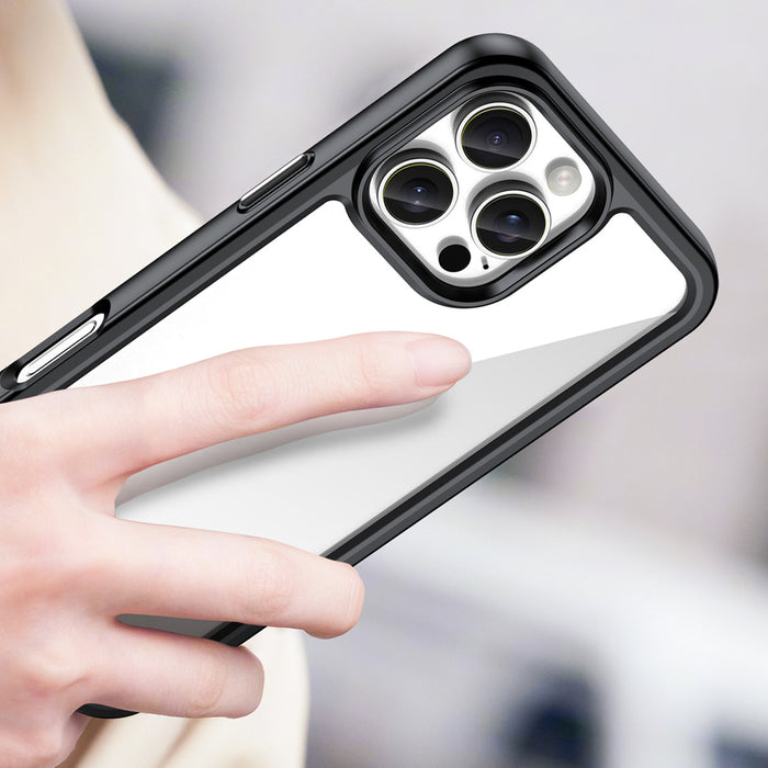 Outer Space Case with Gel Frame for iPhone 16 Pro Max - Black
