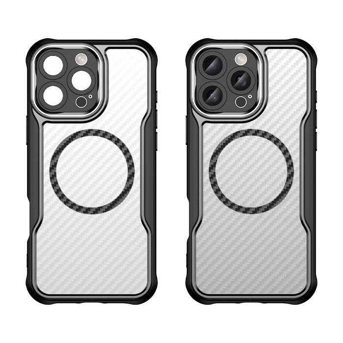 Leading Series MagSafe Silicone Case for iPhone 16 Pro Max - Black