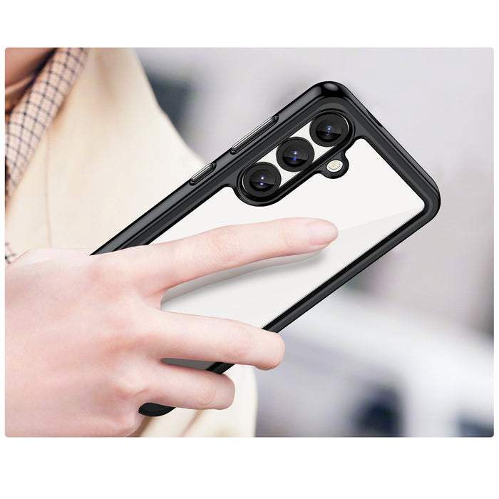 Outer Space Case with Gel Frame for Samsung Galaxy S25 - Black