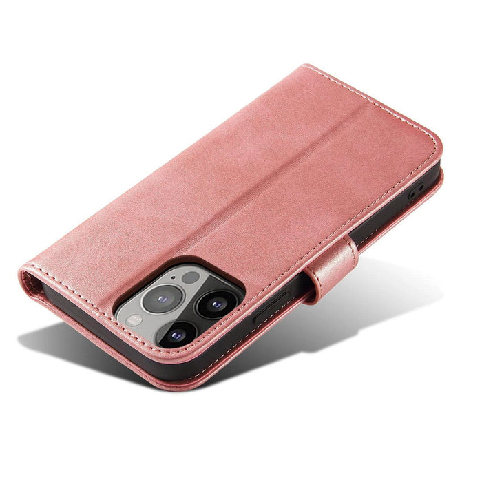 Magnet Case with Flip for Samsung Galaxy S25+ - Pink