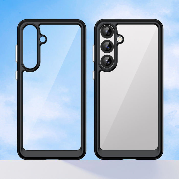 Outer Space Case with Gel Frame for Samsung Galaxy S25+ - Black