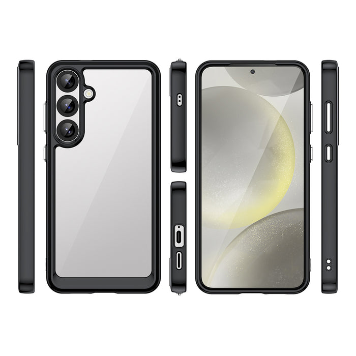 Outer Space Case with Gel Frame for Samsung Galaxy S25+ - Black