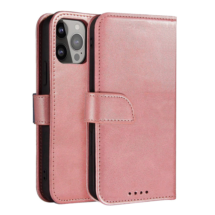 Magnet Case with Flip for Samsung Galaxy S25 Ultra - Pink
