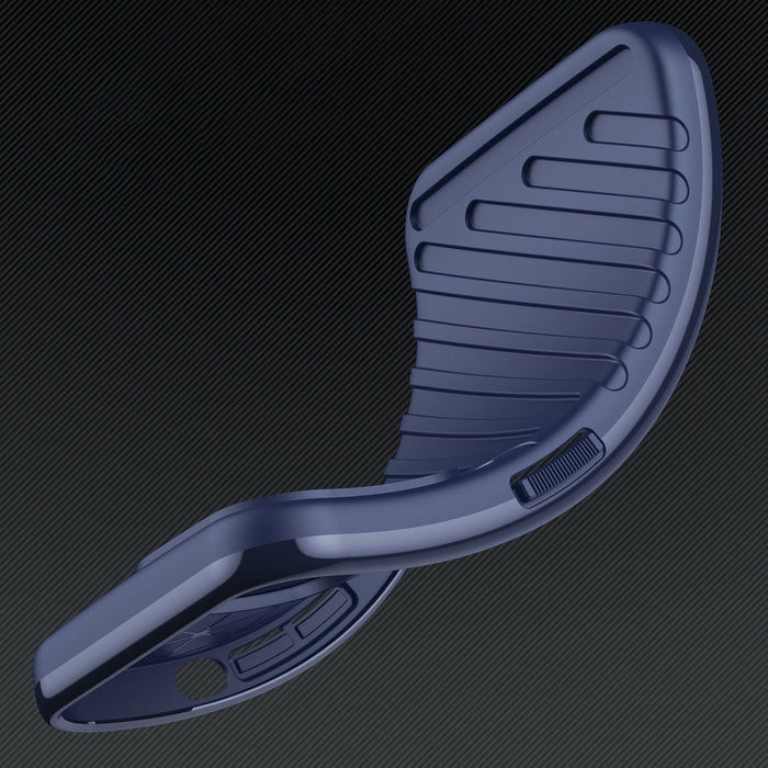 Thunder Case Samsung Galaxy S25 Ultra Silicone Armored Case - Blue