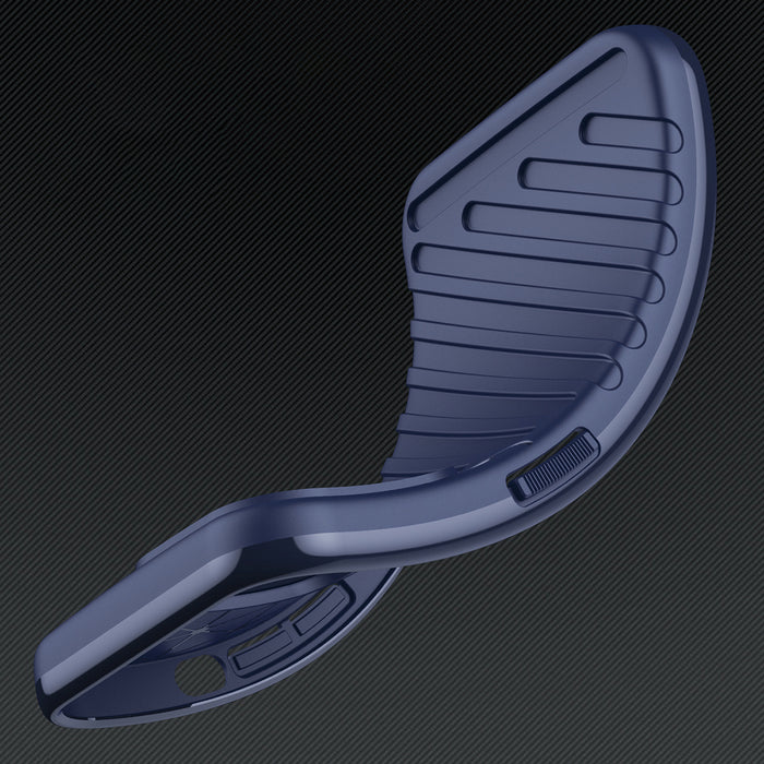 Thunder Case for Samsung Galaxy S24 FE silicone armor cover - blue