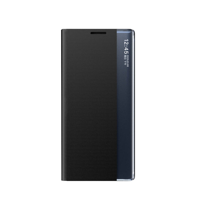 New Sleep Case for Samsung Galaxy S24 FE Cover with Flip and Stand - Black