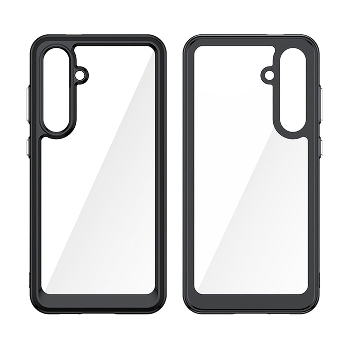 Outer Space Case with Gel Frame for Samsung Galaxy S24 FE - Black