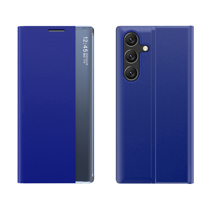 New Sleep Case Flip Cover with Stand Function for Samsung Galaxy A26 - Blue