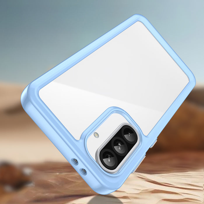 Outer Space Case for Samsung Galaxy A26 Cover with Flexible Frame - Blue