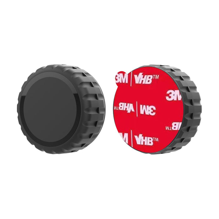 Apple AirTag Case, Screw-on, Waterproof, Self-Adhesive - Black - 4 pieces