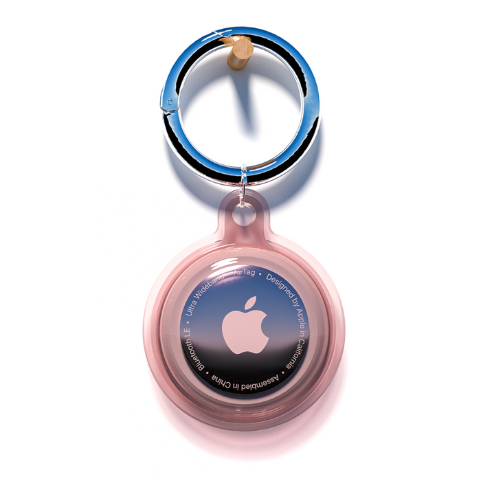 Apple AirTag Case Waterproof - Pink