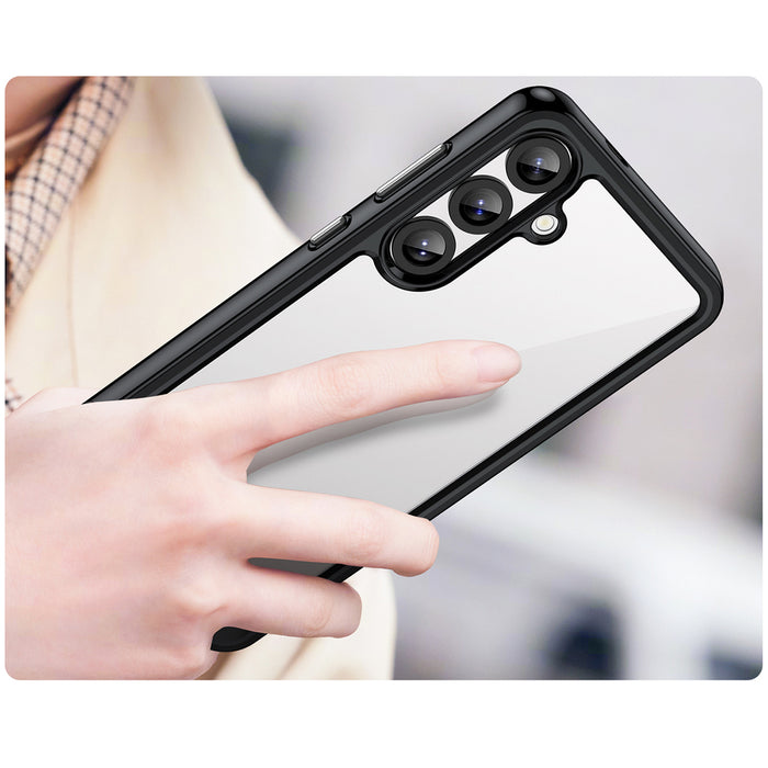 Outer Space Case for Samsung Galaxy A36 Cover with Flexible Frame - Black