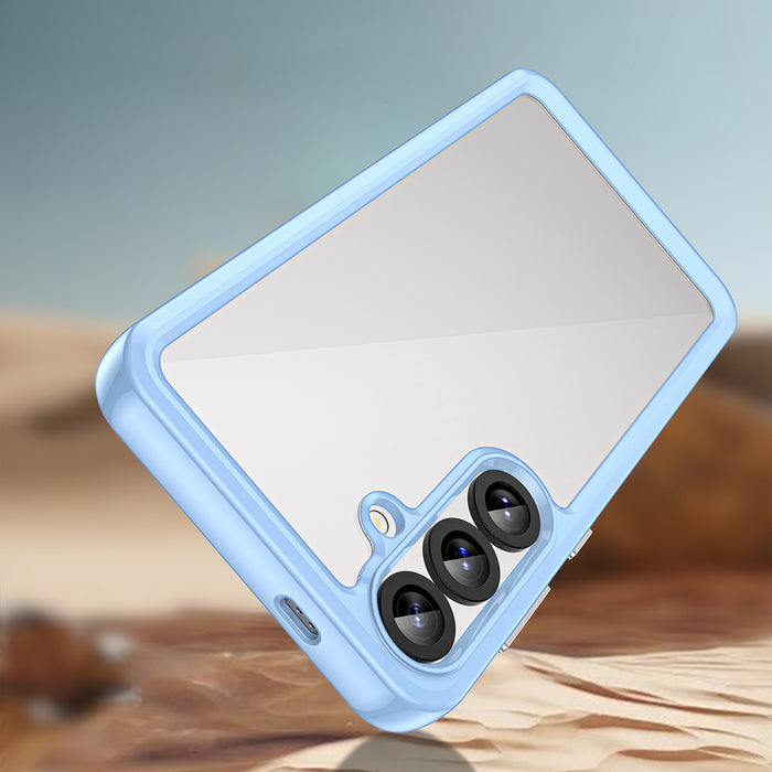 Outer Space Case for Samsung Galaxy A36 Cover with Flexible Frame - Blue