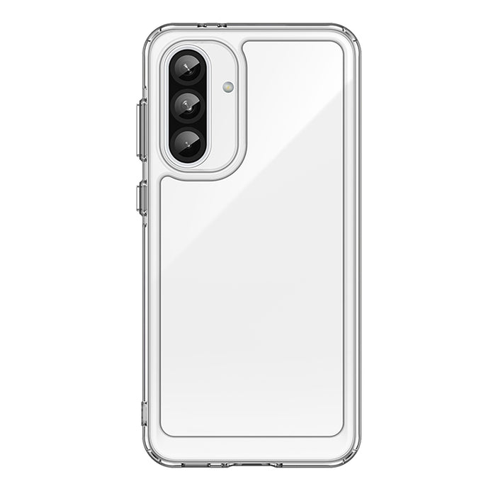 Outer Space Case for Samsung Galaxy A36 Cover with Flexible Frame - Transparent