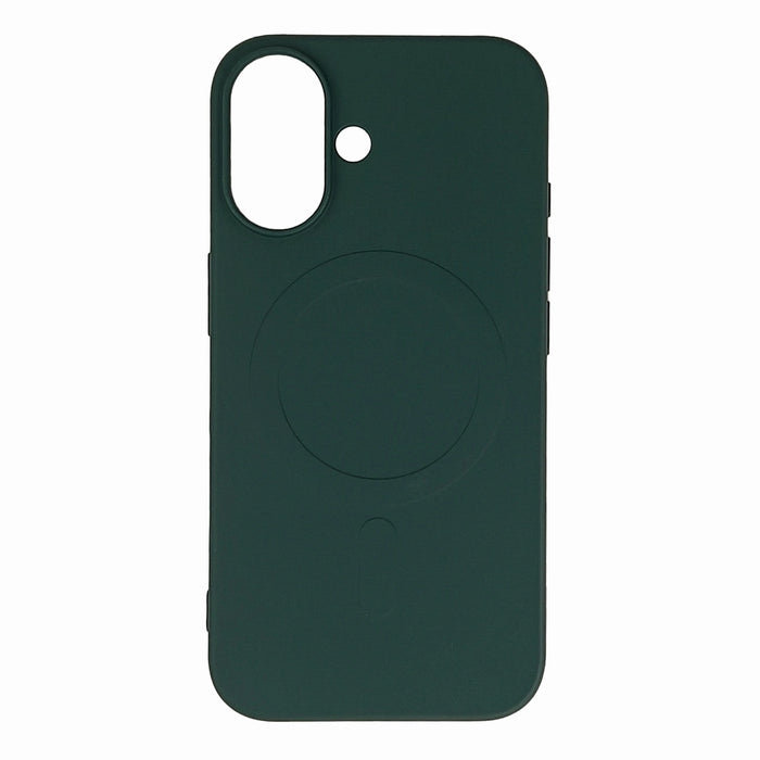 Liquid Silicone Case with MagSafe for Samsung Galaxy S25 Edge - Green