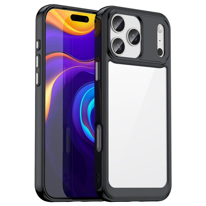 Outer Space Case for iPhone 17 Pro Max - Black Transparent