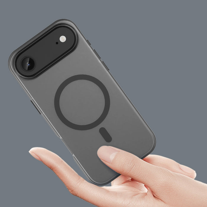 Magnetic Abrasive iPhone 17 Air Case Compatible with MagSafe - Matte Black