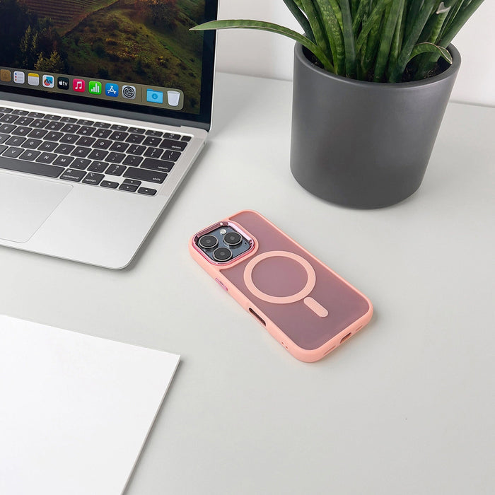 MagSafe Compatible Fashion Case for iPhone 17 - Pink