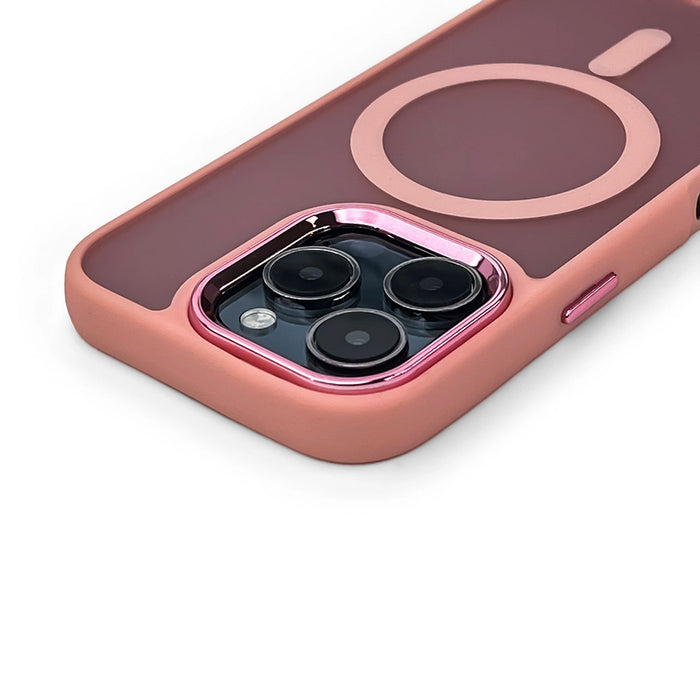 Fashion Case compatible with MagSafe for iPhone 17 Pro - pink