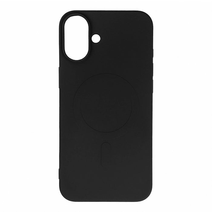 MagSafe Compatible Liquid Silicone Case for Samsung Galaxy S25 FE - Black