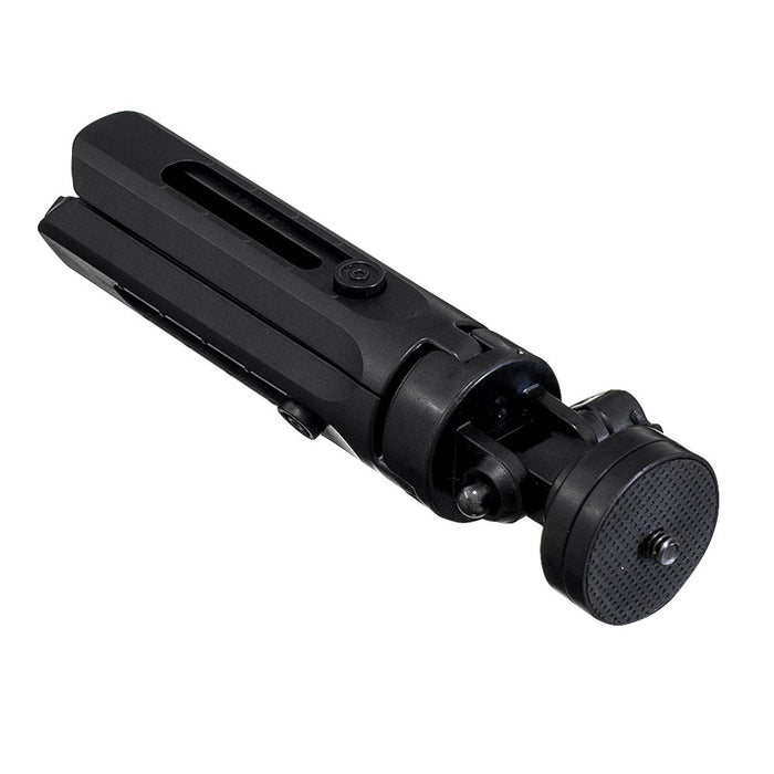 Mini tripod selfie stick holder for phone camera GoPro 16 - 21 cm black