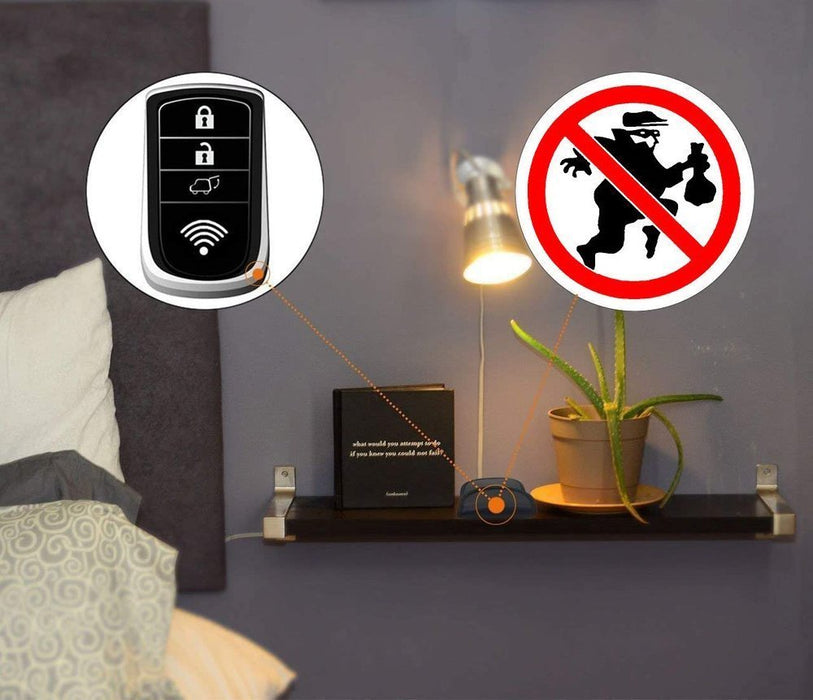 Anti-theft case for car keys blocking radio waves Keyless Faraday Box cover Faraday cage 14 cm with 10 cm black