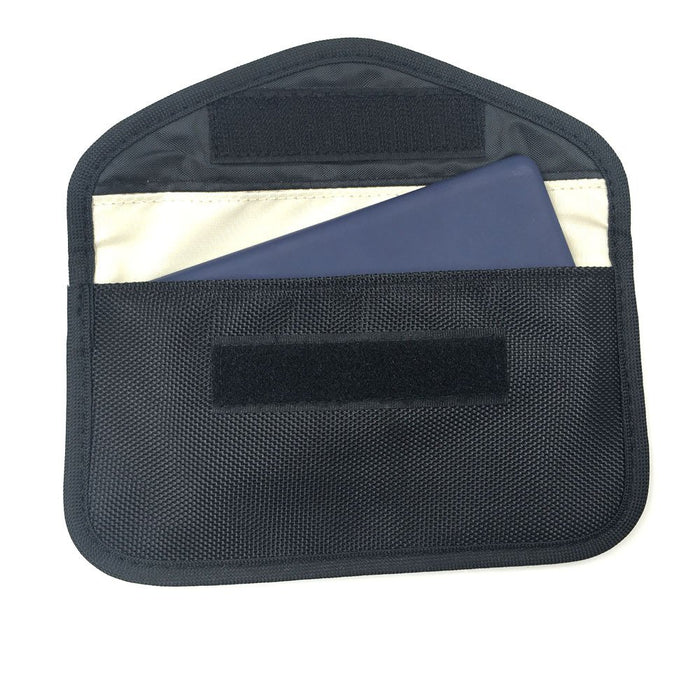 Anti-theft Case for Car Keys Phone Radio Blocking Faraday Box Faraday Cage 20cm x 11cm Black