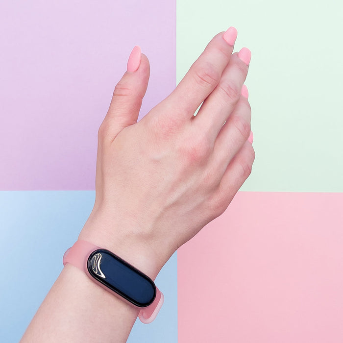 Silicone strap for Xiaomi Mi Band 5 / 6 wristband strap - gold