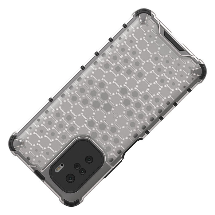 Honeycomb Case armor cover with TPU Bumper for Xiaomi Redmi K40 Pro+ / K40 Pro / K40 / Poco F3 green